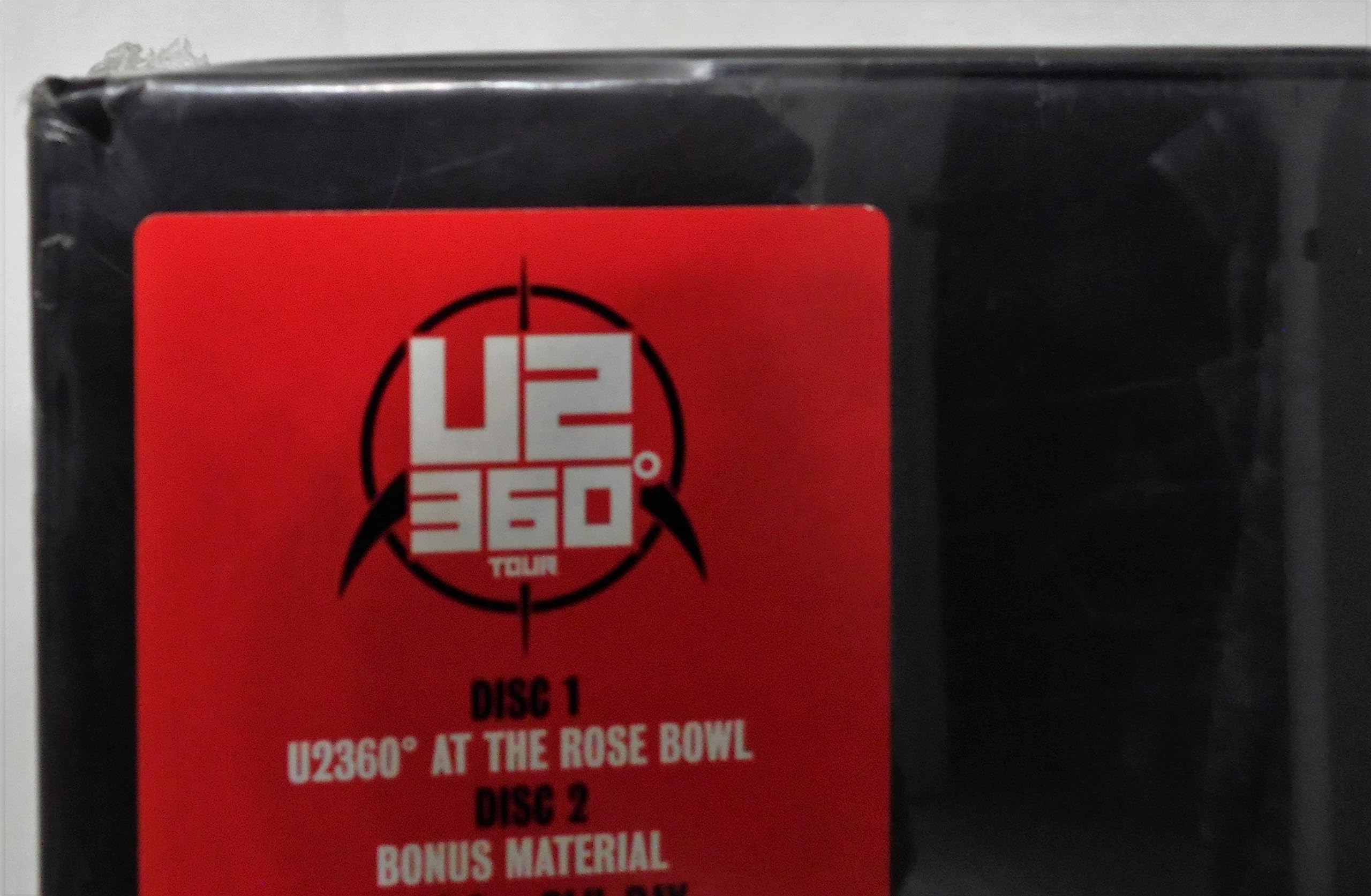 U2 360° At The Rose Bowl - Edition Deluxe limitée (1 Blu-ray + 2 DVD + 1 Vinyl)