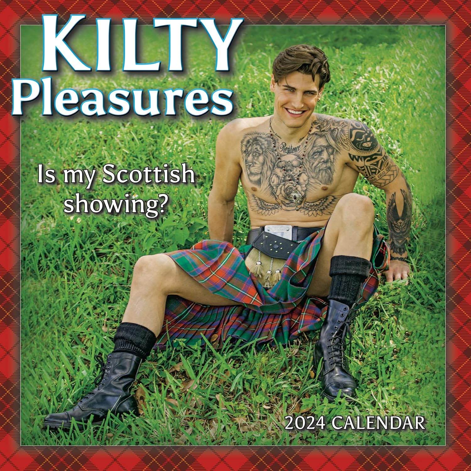 Kilty Pleasures 2024 Mini Calendar, 7 x 7