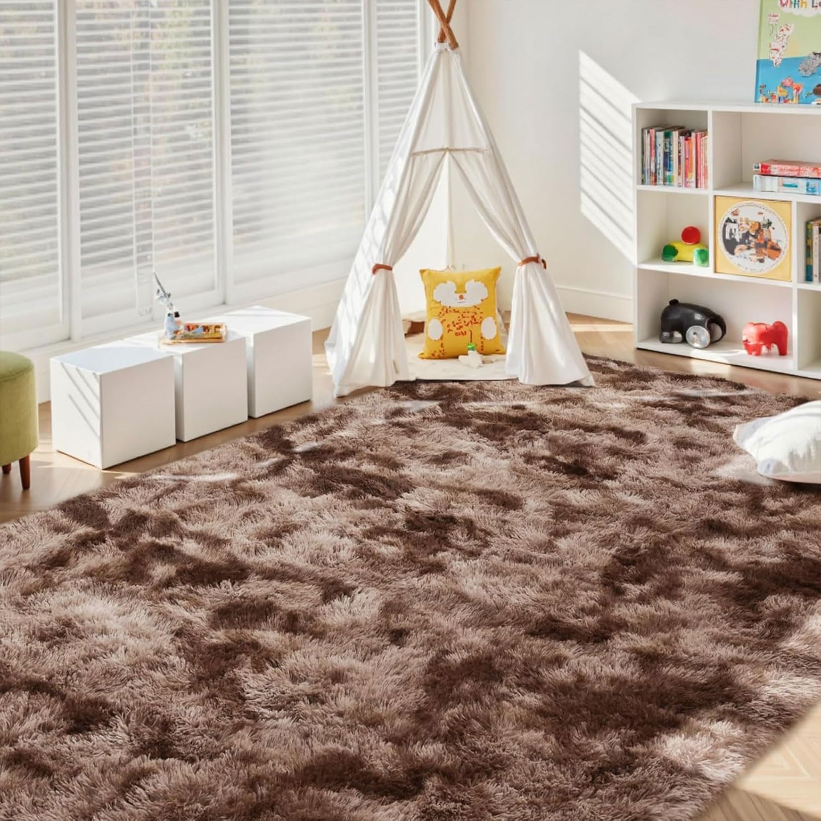 Tapis de sol antidérapant et super doux pour la sécurité de la maison