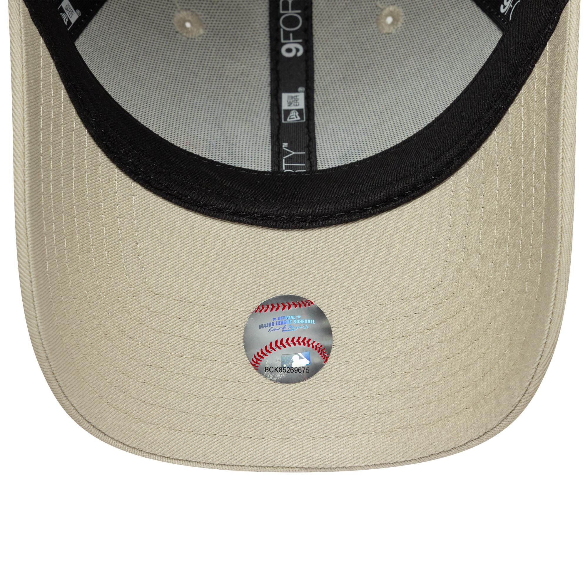 New Era Damska czapka baseballowa 9Forty Floral MLB New York Yankees Jasnobeżowa