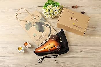 TNG オカリナ 楽器 [ ダブル/アルト/オレンジ ] ocarina Amazon | TNG オカリナ 楽器 [ ダブル/アルト/オレンジ ] 高級 C調 AC