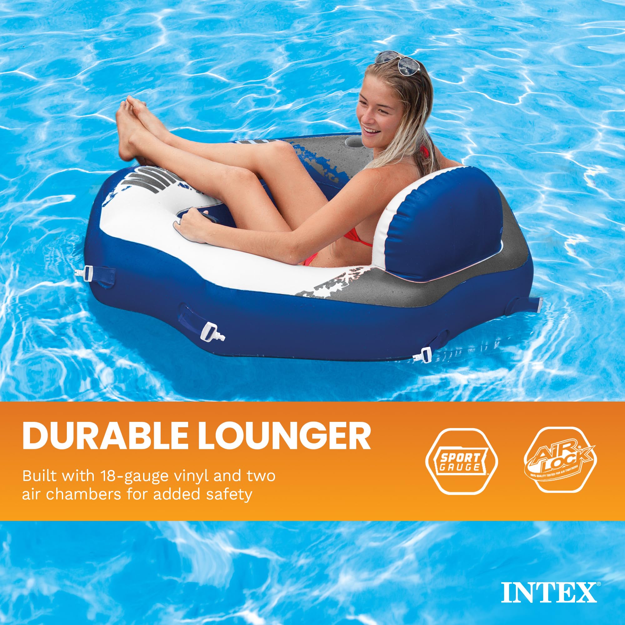Amazon.com: INTEX 58854EP River Run Connect Inflatable Floating