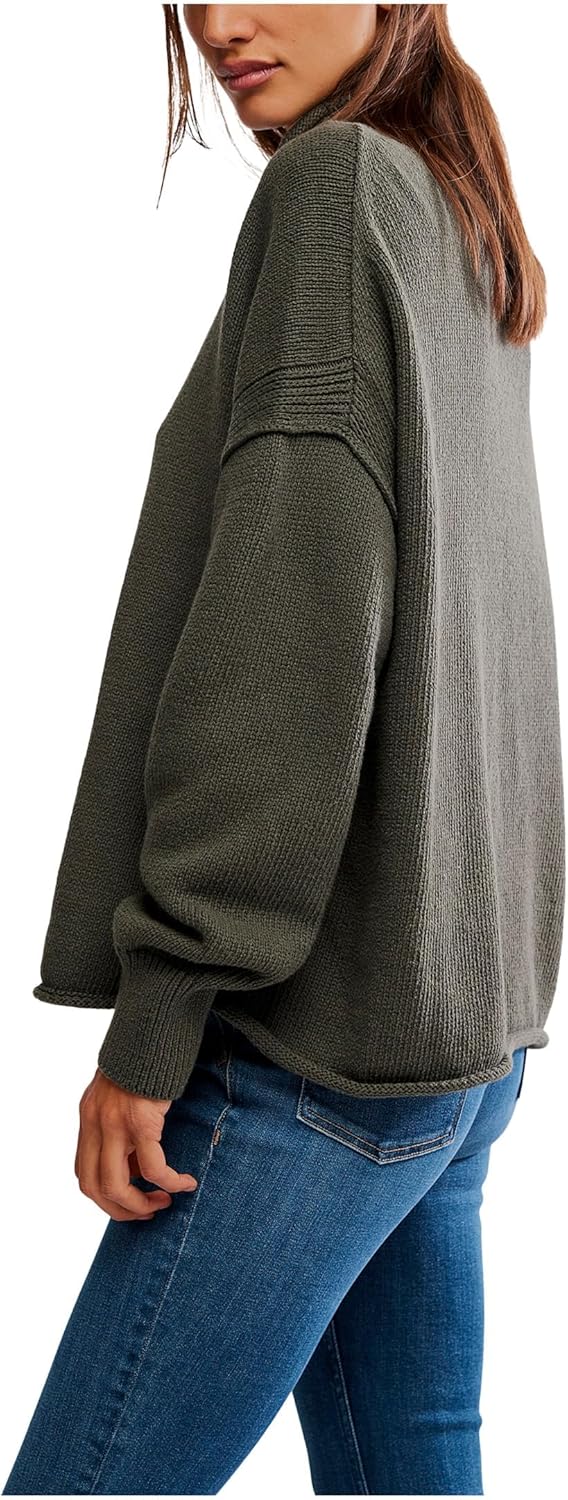 Free People Womens We The Free Torres Roll Neck - Image 2