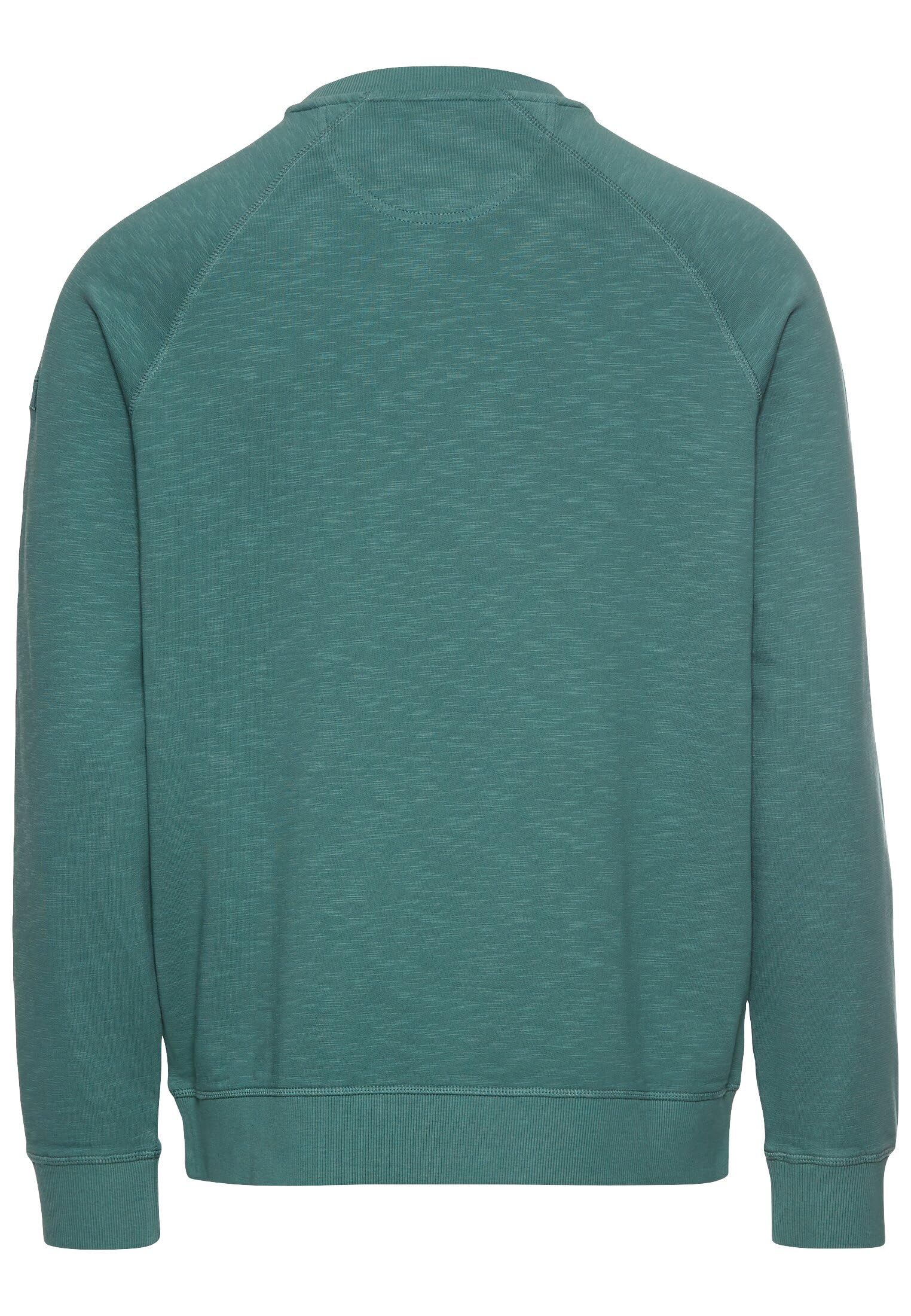 camel active Herren Sweatshirt für Herren – Regular Fit | Rundhals | Baumwolle | Atmungsaktiv