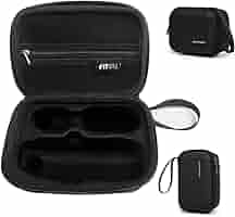 Aazon.co : FiTSTILL Black PU Carrying&Protective Hard Shell Travel - View #2