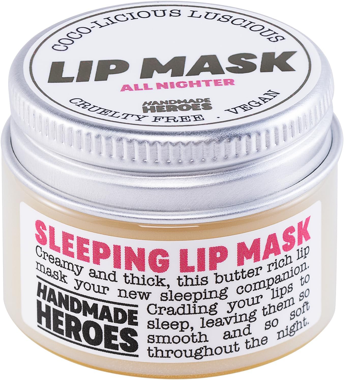 100% Natural Vegan Sleeping Lip Mask
