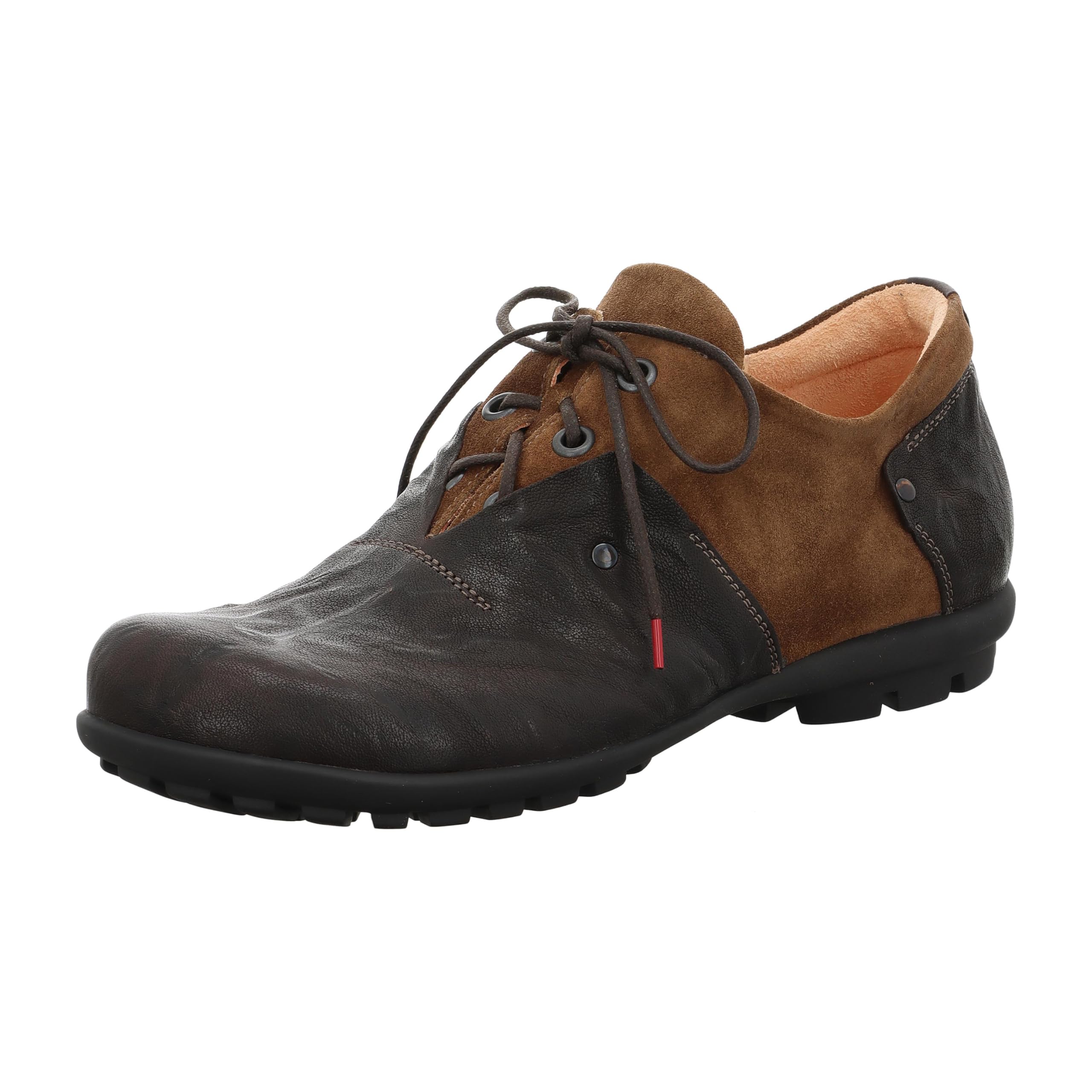 Think! Herren Kong Nachhaltige, Leder Gefütterte Schnürhalbschuhe