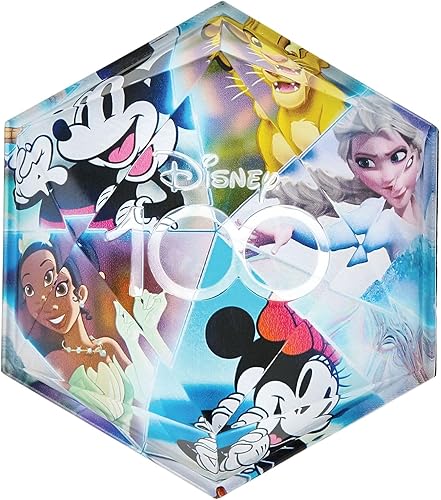 Enesco Facets - Pisapapeles de 100 años de maravilla de Disney (4.6 pulgadas), multicolor