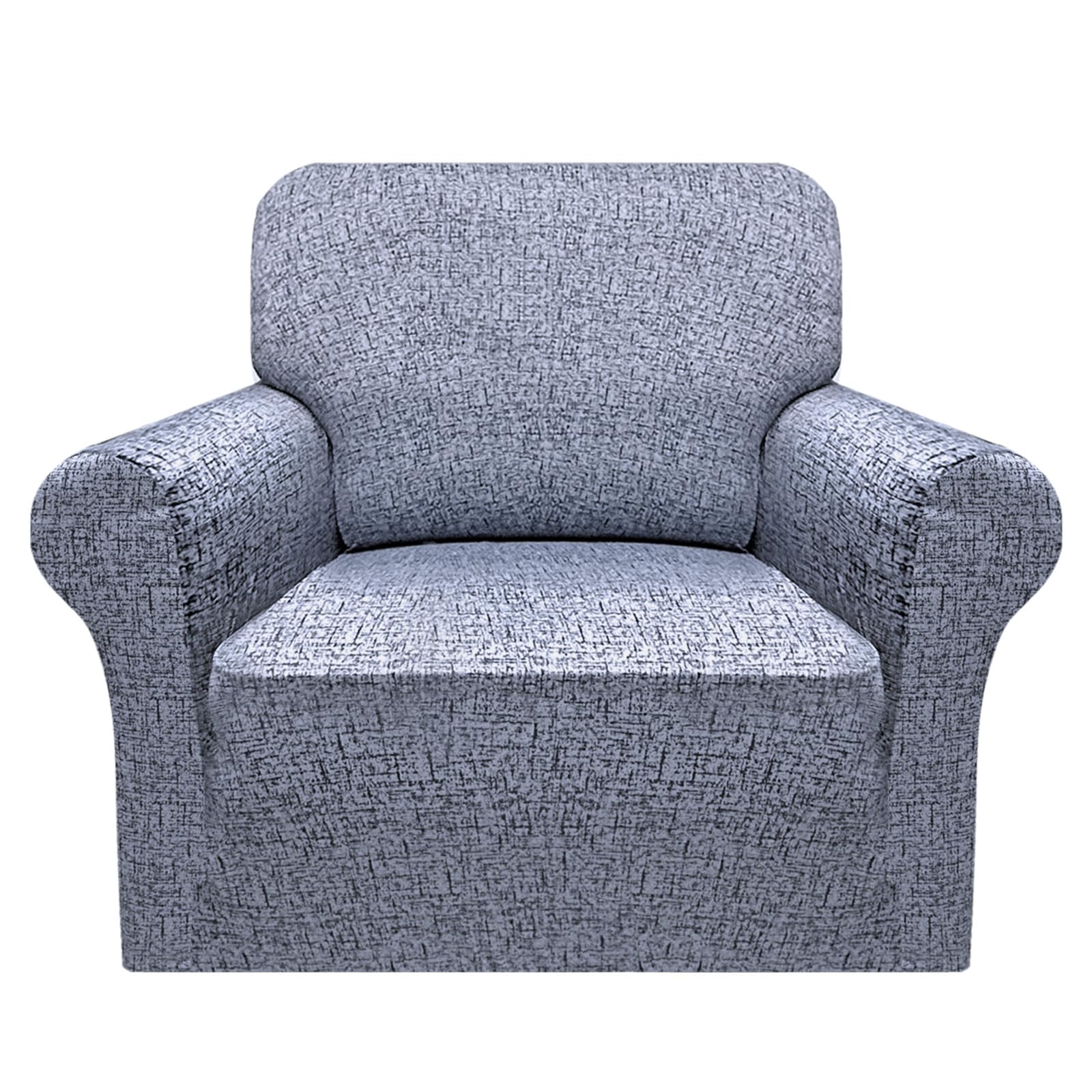 Granbest Copridivano elasticizzato in microfibra super morbida, rivestimento per poltrona per divano, in elastan, protezione per mobili (1 posto, motivo texture)