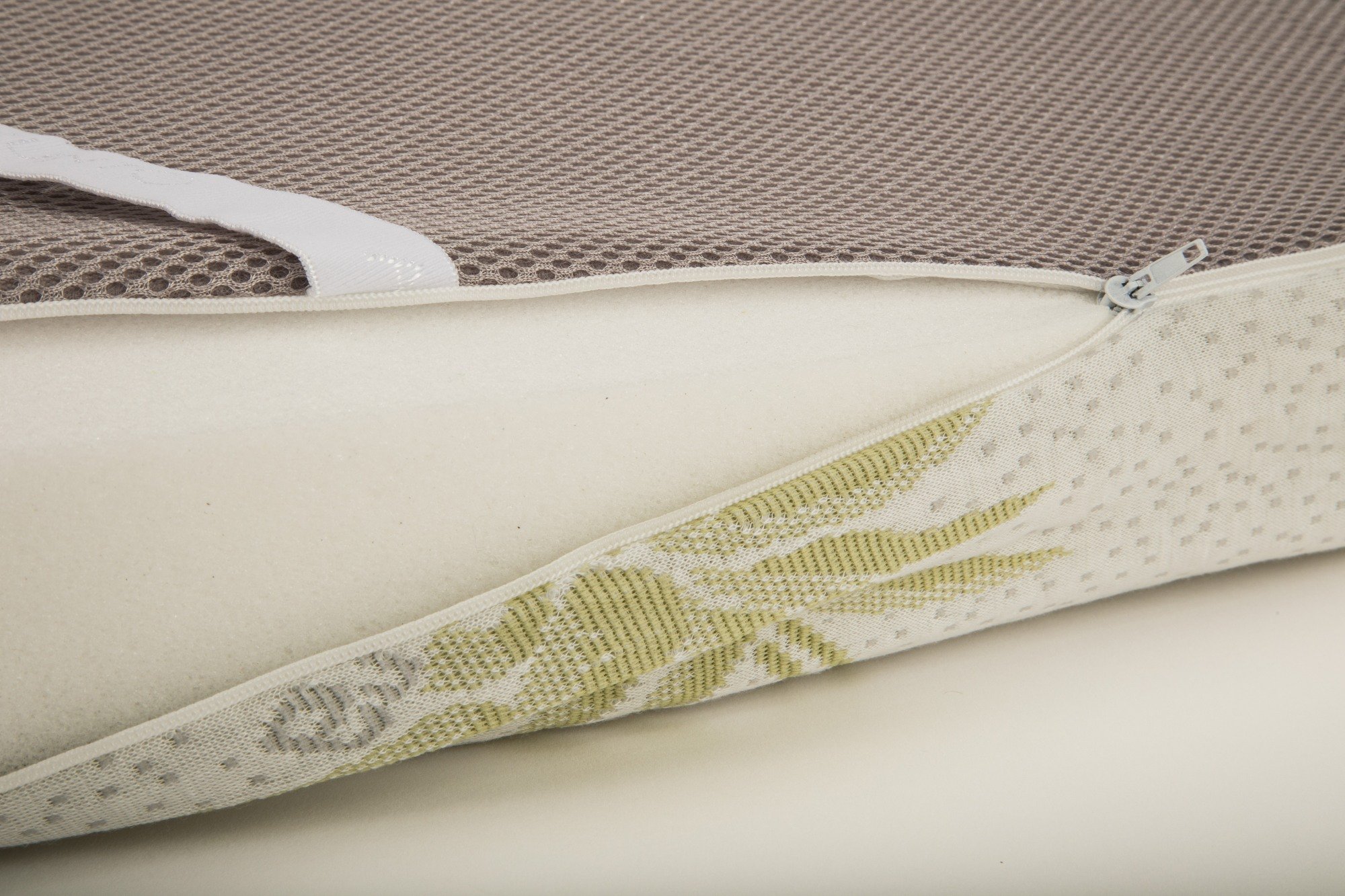 Seasons - Topper Viscoelástico 105 x 190 cm, Altura 6 cm - Topper Colchón Transpirable y Antideslizante - Funda Aloe Vera - Fabricado en España (135x190)