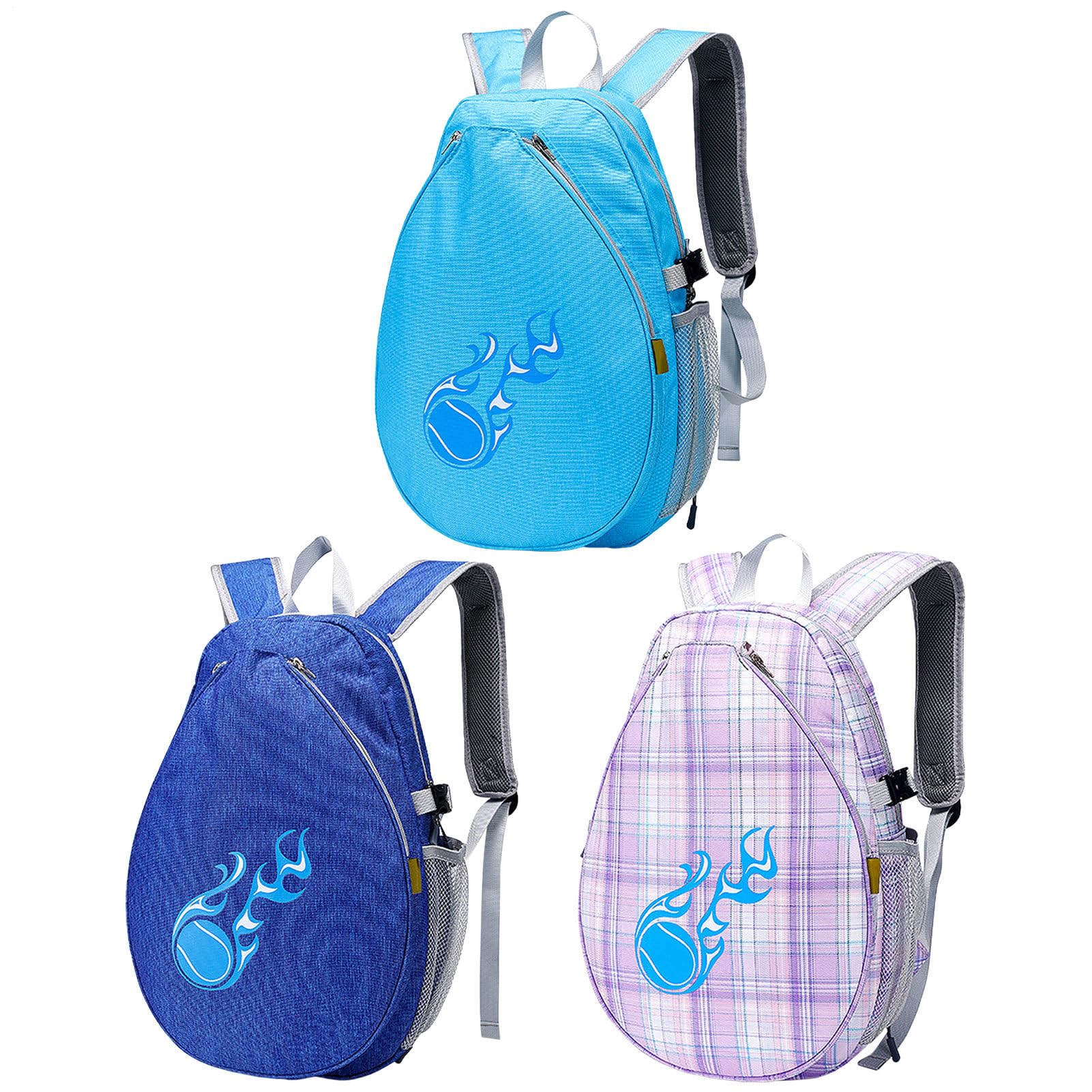 Generico Borsa da Tennis per Bambini Zaino Traspirante Per Badminton