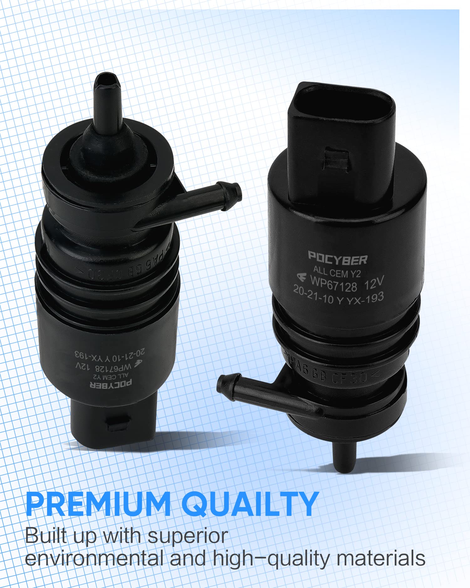 Windshield Washer Pump For BMW 3 (E46) 1.8, 115 Hp, Hatchback, 2001 - Foto 3