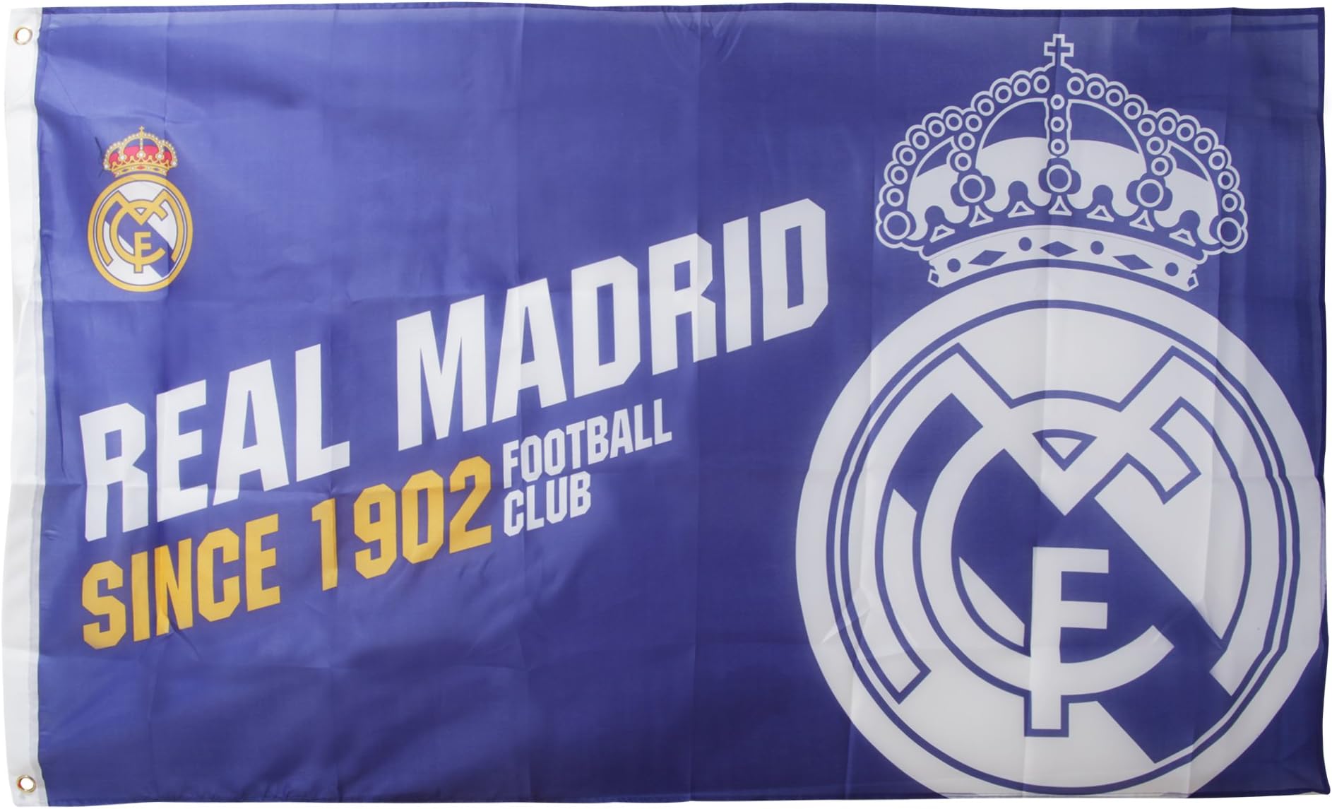 Real Madrid Established Flag - Multi-Colour