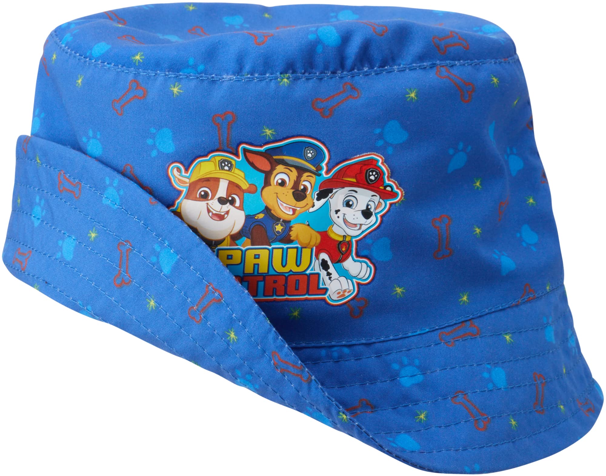Nickelodeon Paw Patrol Fischerhut für Jungen, wendbar, Chase, Marshall und Rubble (Alter 2-7), mit Sonnenbrille