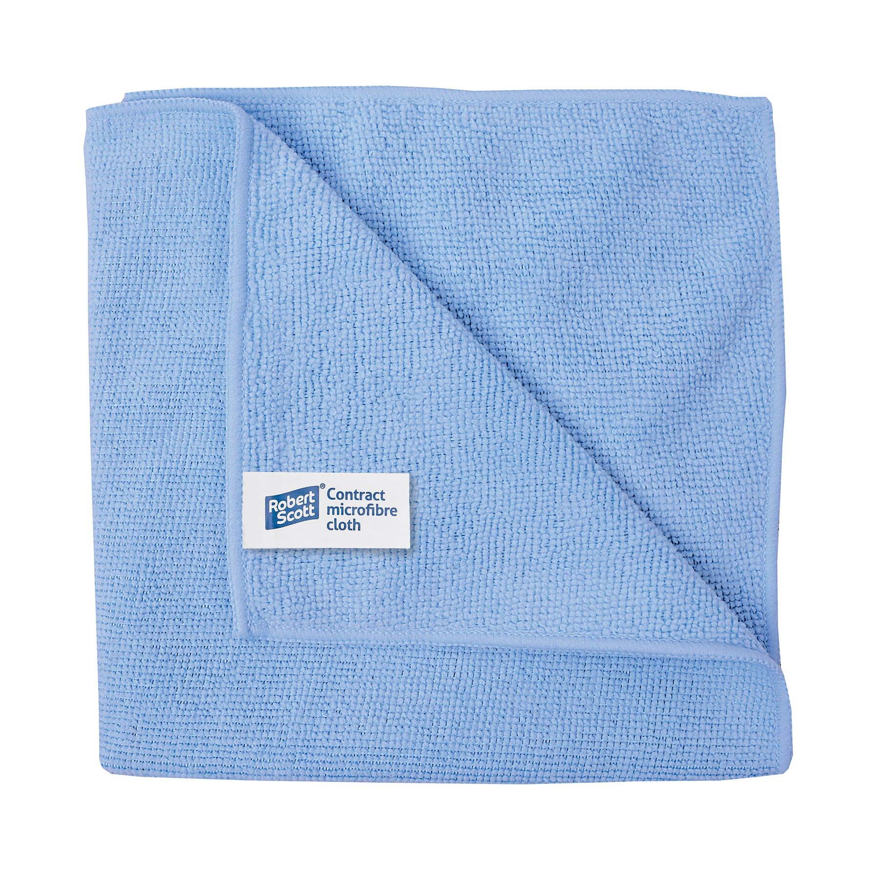Parkers Foodservice Blue Robert Scott - Microfibre Cloth - 10 X 40Cm X 40Cm (10)