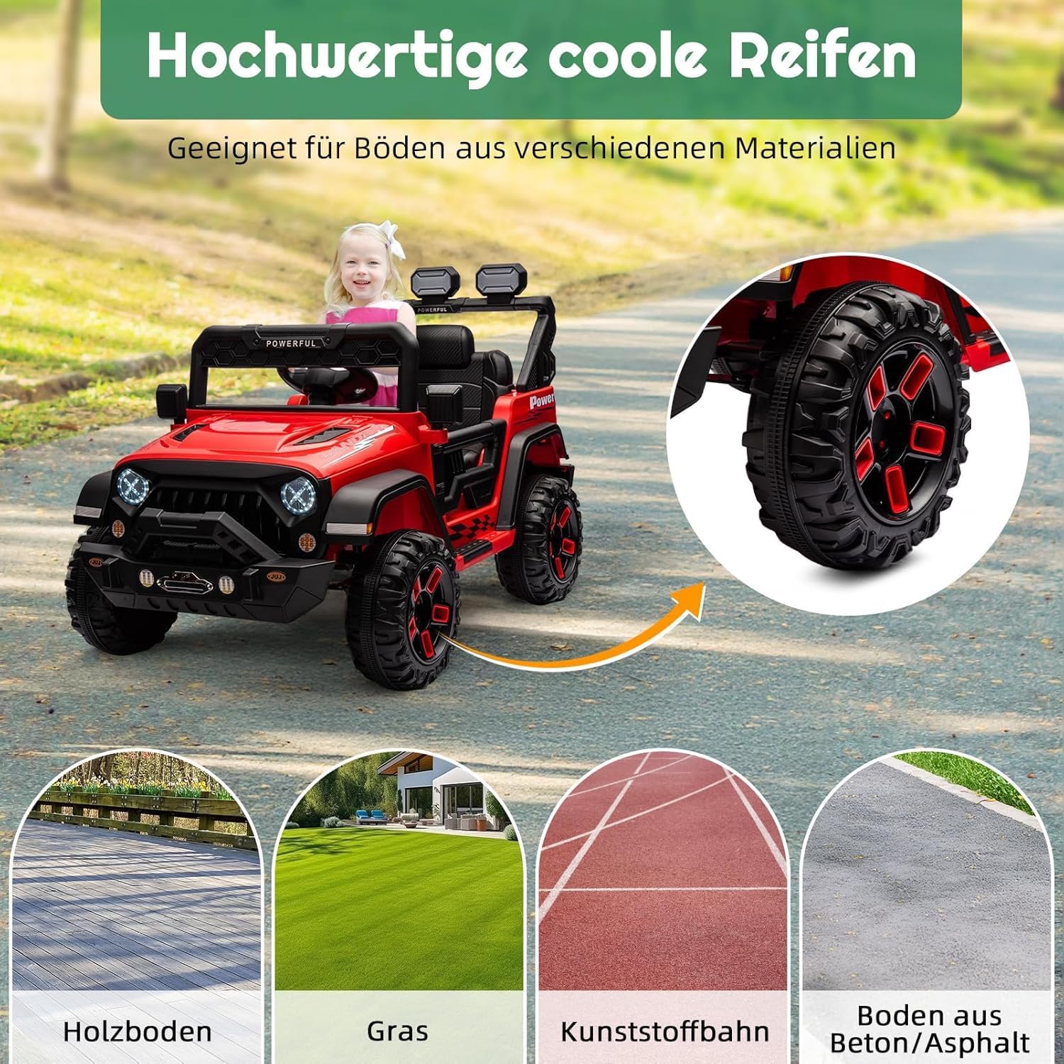 Elektroauto für Kinder, 12V Kinderauto Elektrisch mit 2.4G Fernbedienung, Kinder Elektrofahrzeug mit Musik, Hupe und Scheinwerfer, 2 Motor Kinderfahrzeug für Jungen Mädchen ab 3 Jahren, Weiß