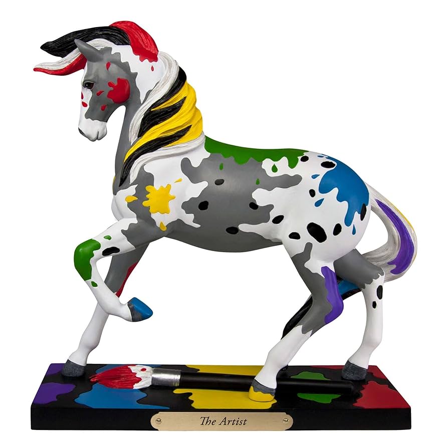 馬 置物 ウマ THE TRAIL OF PAINTED PONIES Amazon.com: Trail of Painted Ponies The Artist Paint