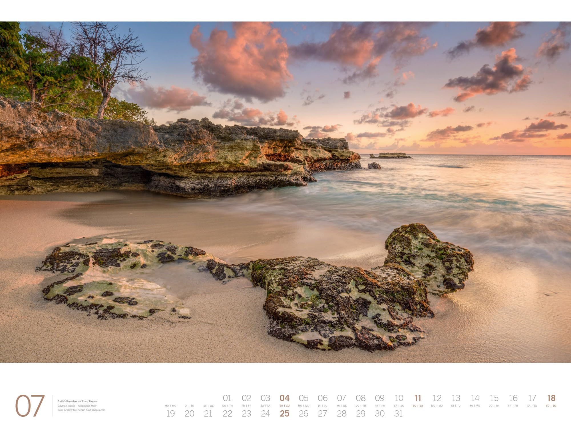 Meer Gallery Kalender 2027 | Außergewöhnlicher Meeres-Kalender im großen Querformat (66x50 cm) | Küste und Strand im Großformat