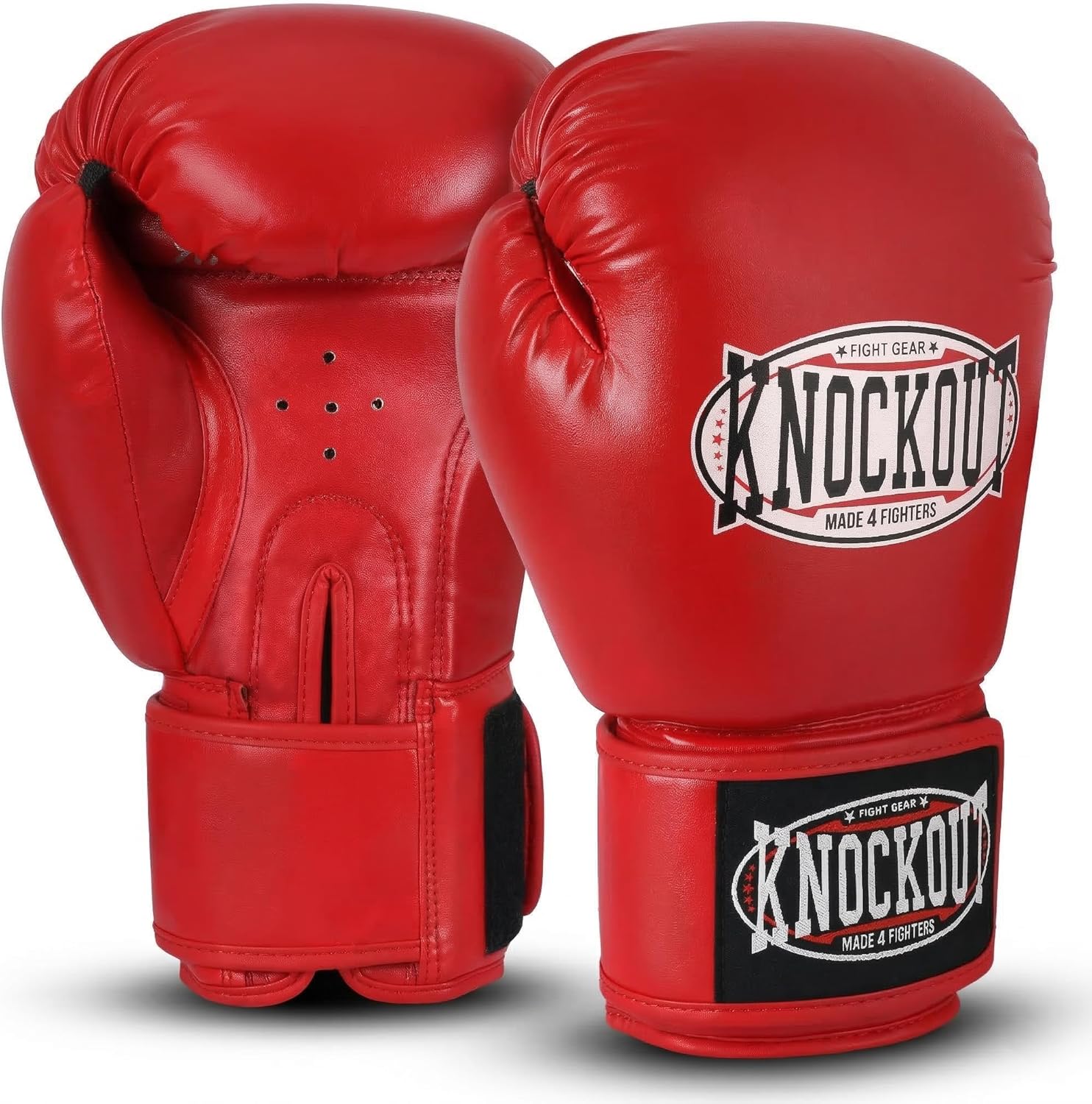 Boxing Gloves for Men & Women – Maya Hide Leather Training & Sparring Gloves for Muay Thai, MMA & Kickboxing, Heavy Bag & Pad Work, Breathable Ventilated Palm Design
