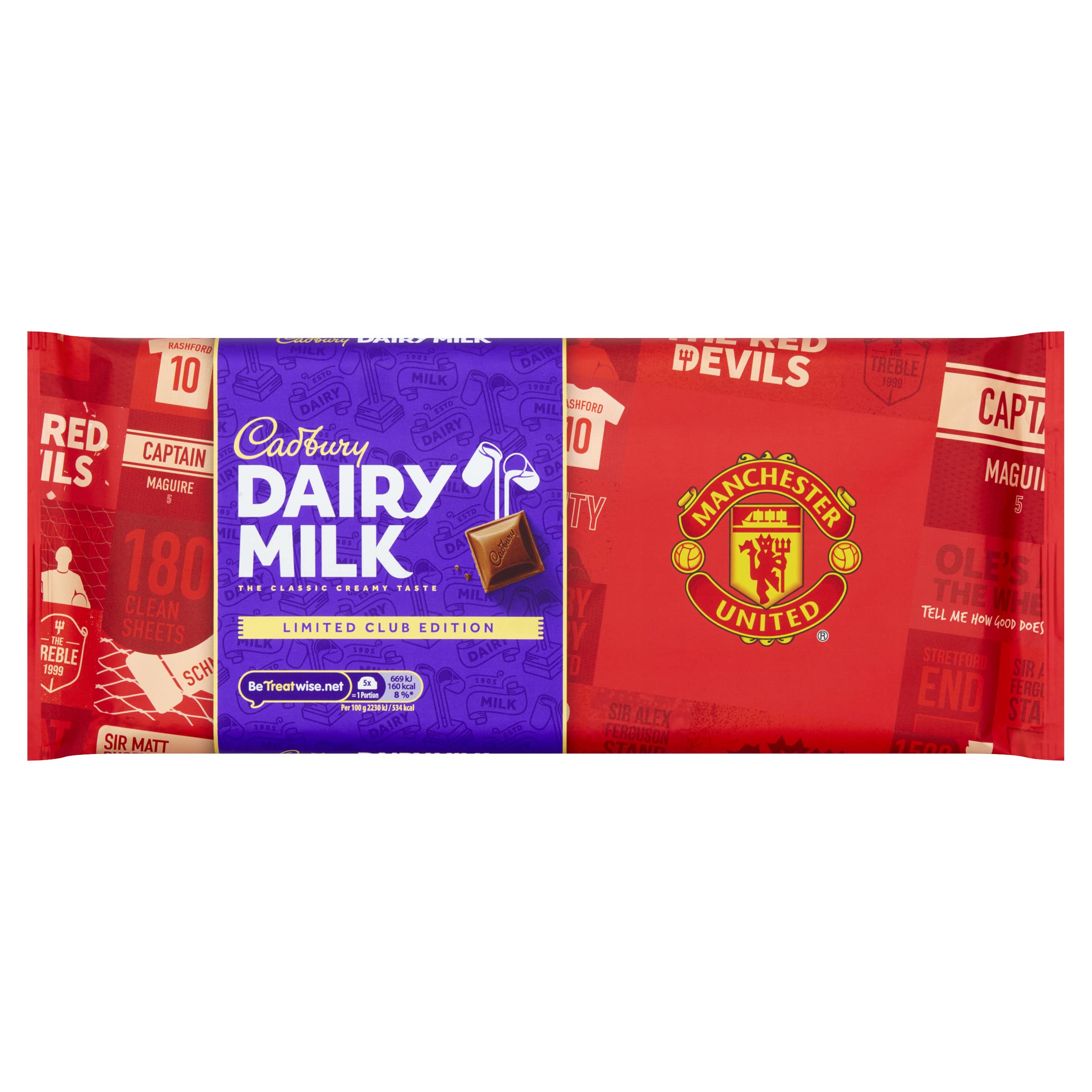 Buy Cadbury Dairy Milk Manchester United Football Club Limited Edition