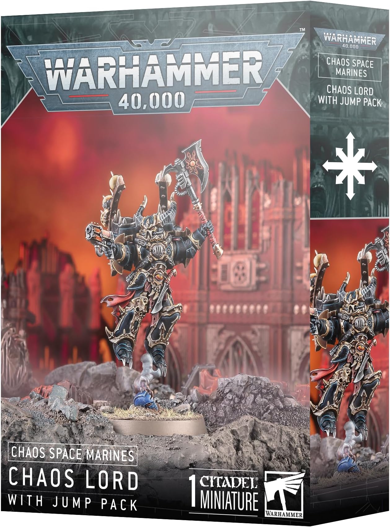 Games Workshop - Warhammer 40,000 - Chaos Space Marines: Lord with Jump Pack
