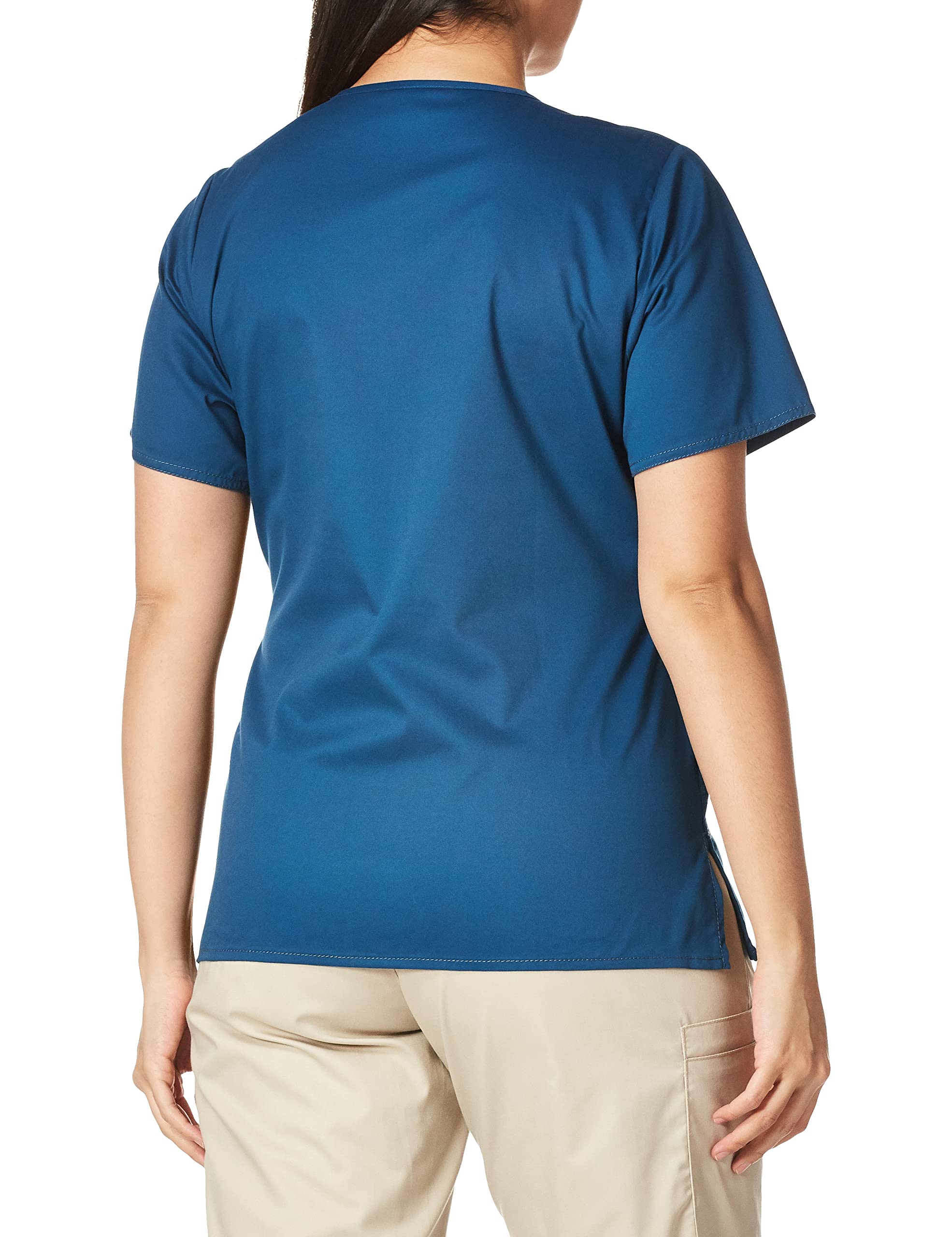 Dickies Xtreme Stretch Women Scrubs Top Mock Wrap 85956
