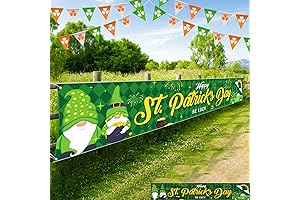 Celebrate St. Paddy's with Festive Cheer: Happy St. Patrick's Day Banner