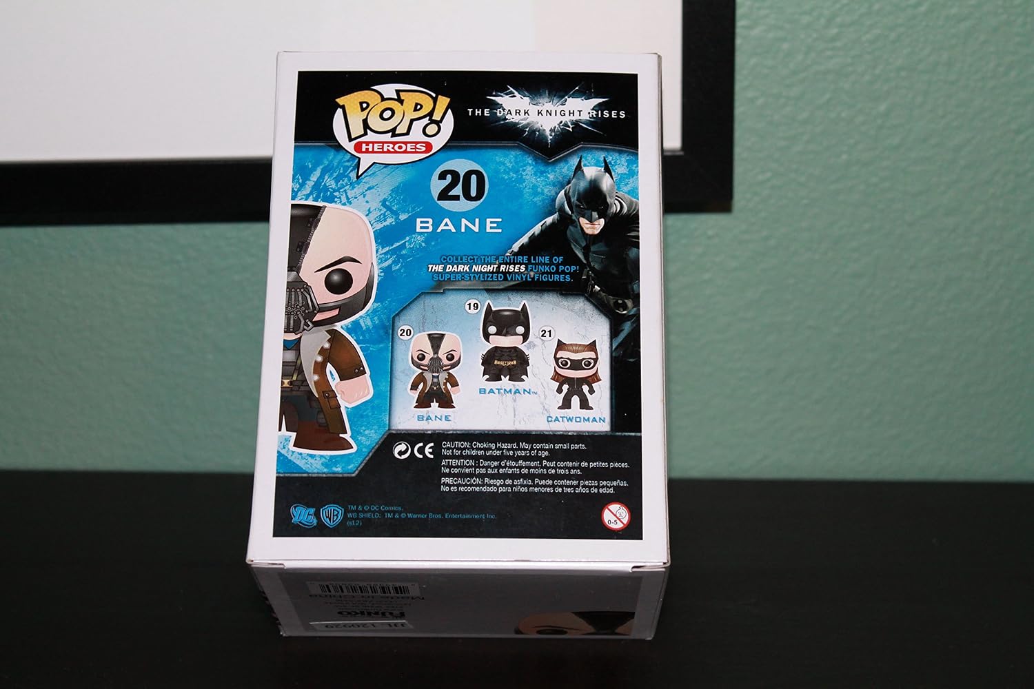 Funko POP Heroes: Dark Knight Rises Movie Bane Vinyl Figure image 3