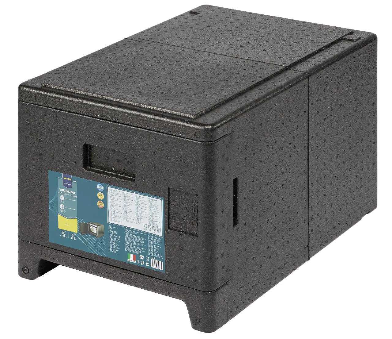 METRO Professional Thermobox Mini Porter GN 1/1, EPP, 49 L, Frontlader