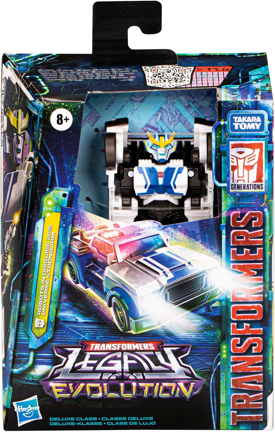 Transformers Toys Legacy Evolution Deluxe Robots in Disguise 2015 Universe Strongarm Toy, 5.5-inch, Action Figure for Boys and Girls Ages 8 and Up