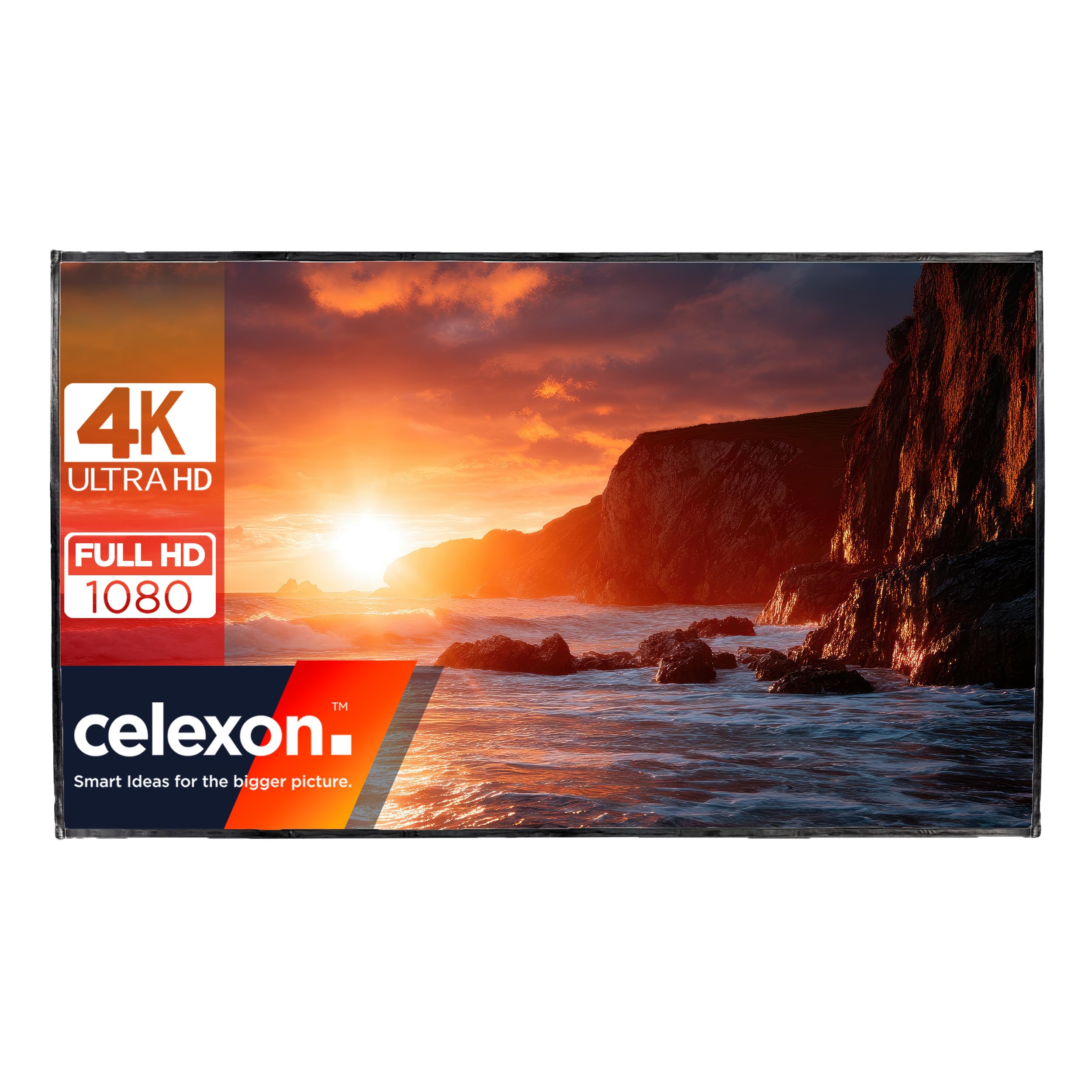 celexon INF200 front projection replacement screen fabric 140" | 310x174 cm 16:9 | compatible with INF200 inflatable projector screen | 4K Full HD | events, movies, gaming