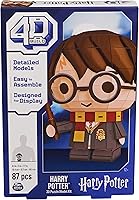 Vista 8 de 4D Build, Kit de modelo de rompecabezas 3D de personajes de Harry Potter, 87 piezas, regalos de Harry Potter, decoración de escritorio, juguetes