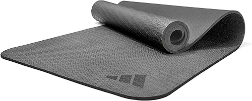adidas Yoga Mat - Eco Friendly - Non Slip, Durable Textured Surface