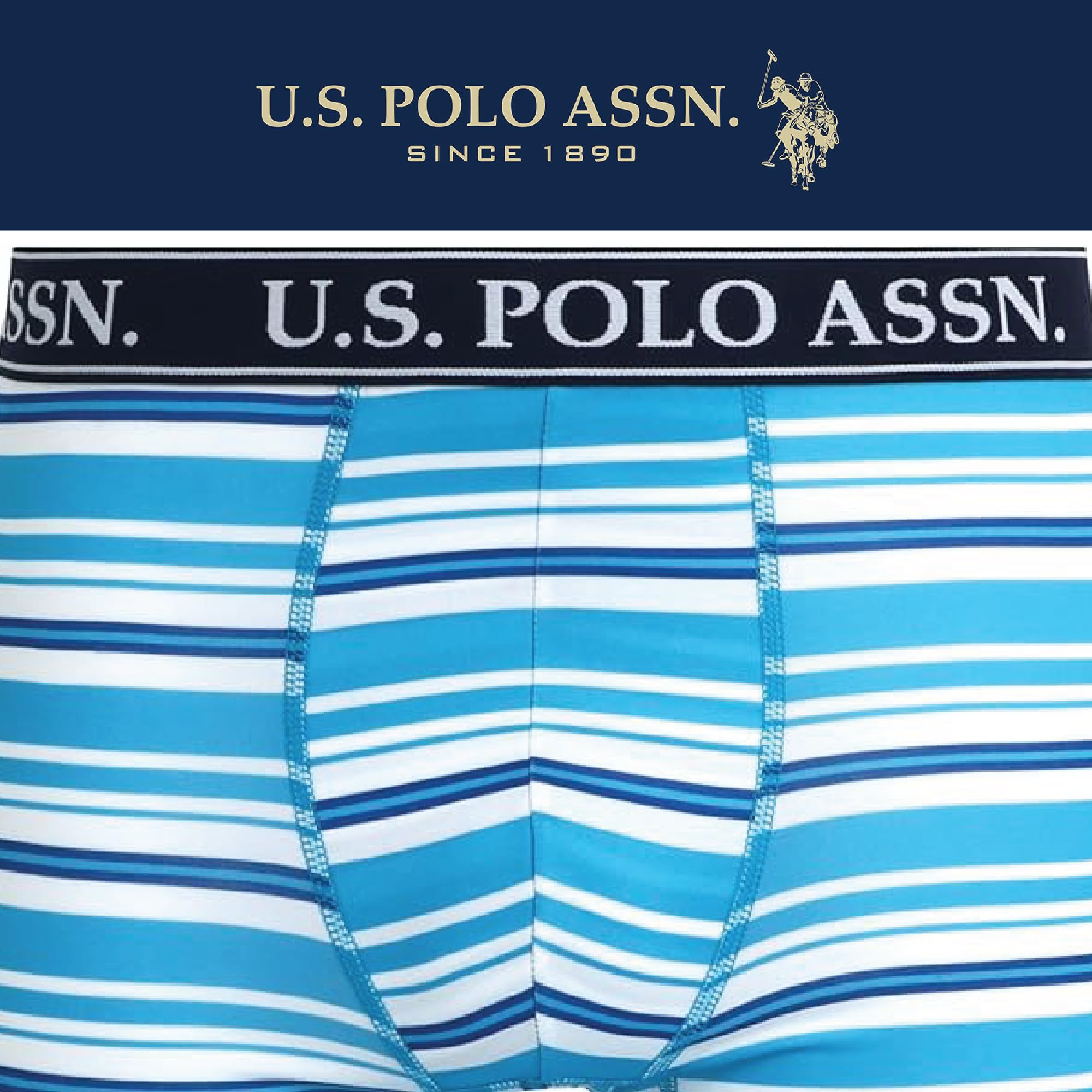 U.S. Polo Assn. Herren-Boxershorts, 7/14er-Pack, superweich, feuchtigkeitsableitende Performance-Boxershorts für Herren, Größe S-XL