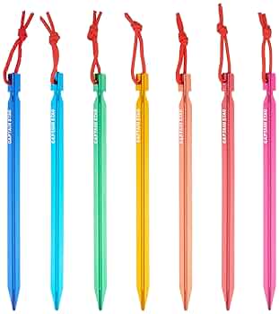 新品！キャプテンスタッグ ジュラルミンペグ 23cm 7個＋コップセット 新品！キャプテンスタッグ ジュラルミンペグ 23cm 7個＋コップ