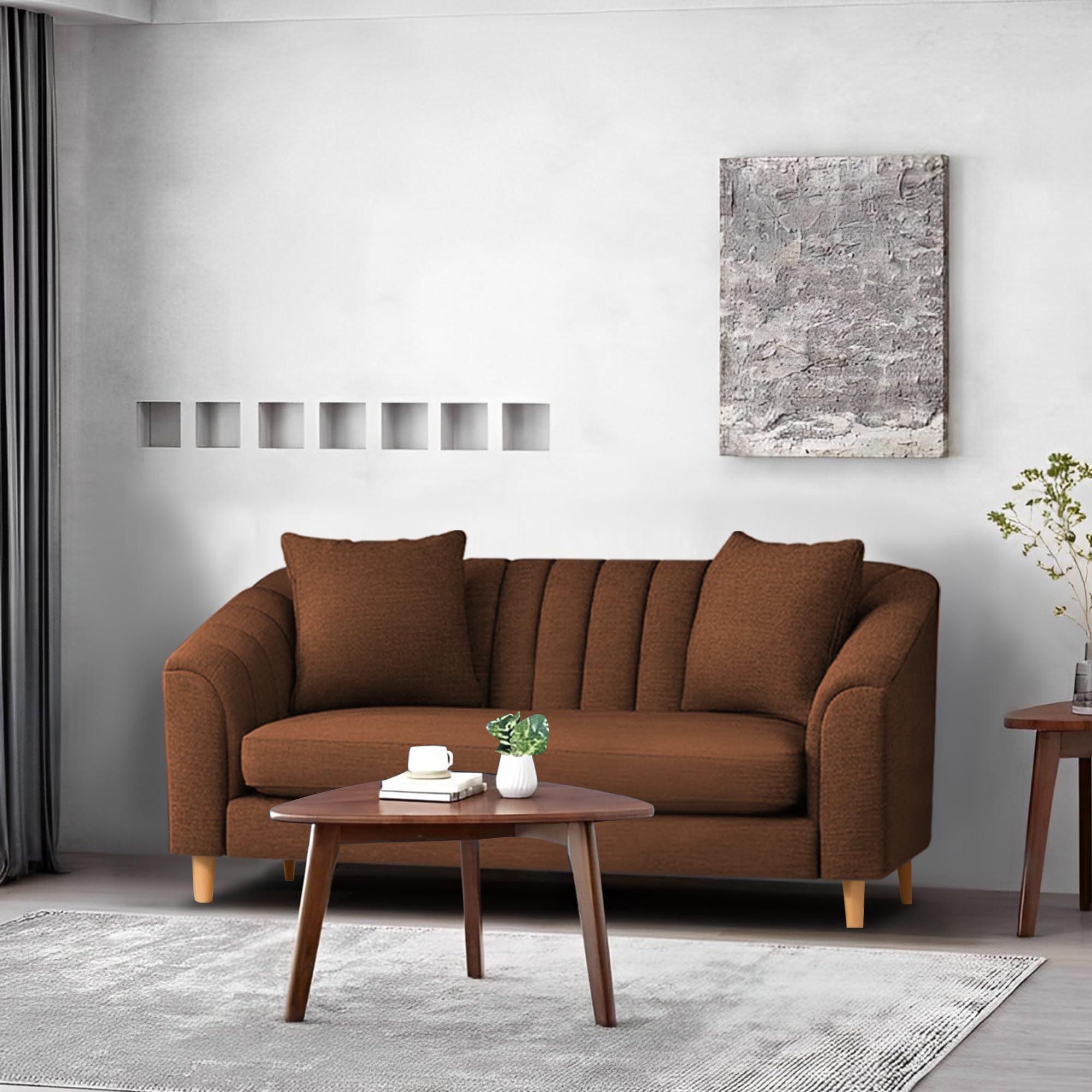 See full amazon price history chart for Casaliving Doraldo 2 Seater Sofa Set for Living Room (Brown Colour) Premium Fabric Sofa Casaliving Doraldo 2 Seater Sofa Set for Living Room (Brown Colour) Premium Fabric Sofa (B0CXSXWJ7T) Amazon Price History, Amazon Price Tracker