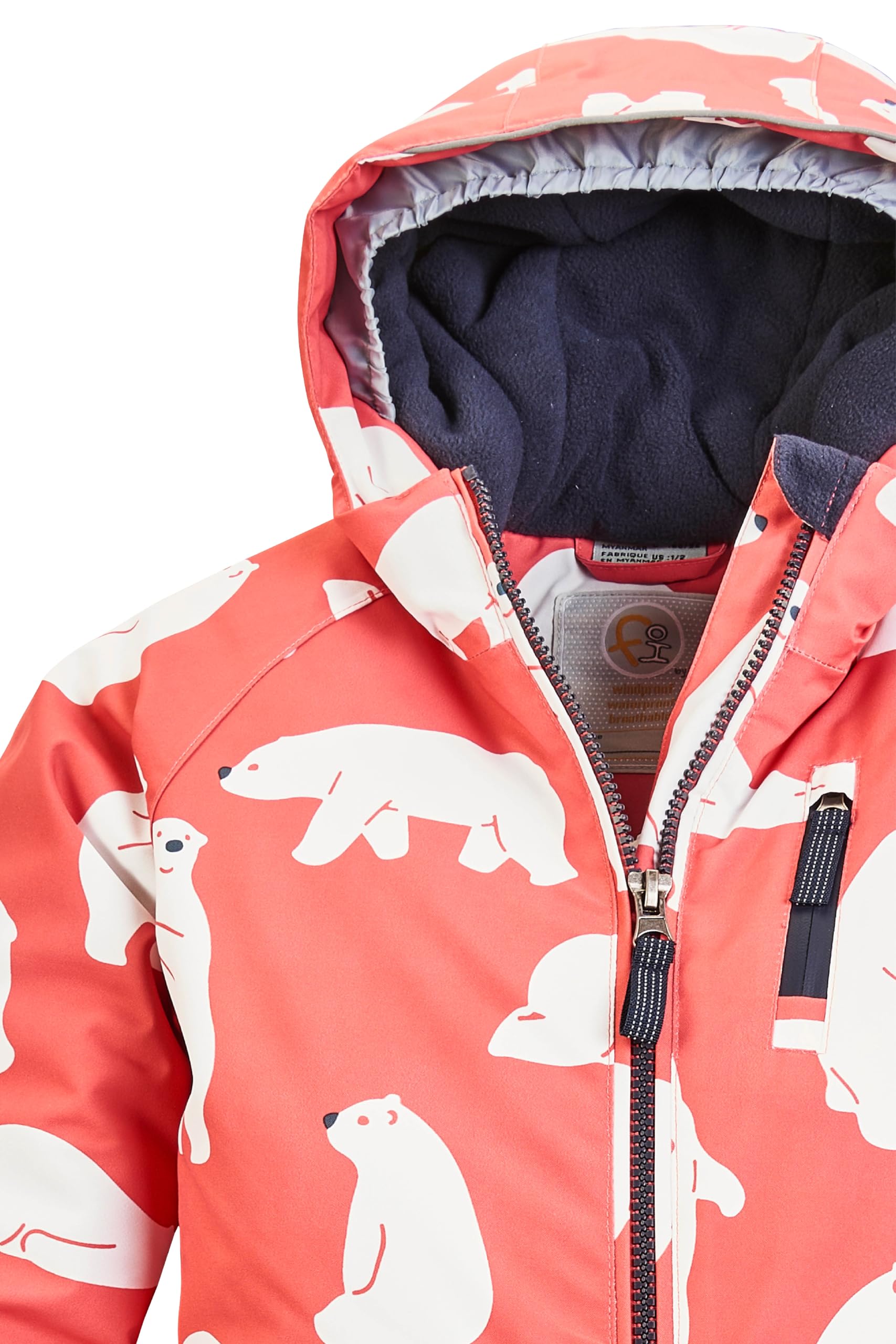 first instinct by killtec Fisw 33 Mns Onpc Mono de esquí/traje de nieve con capucha, impermeable Unisex niños