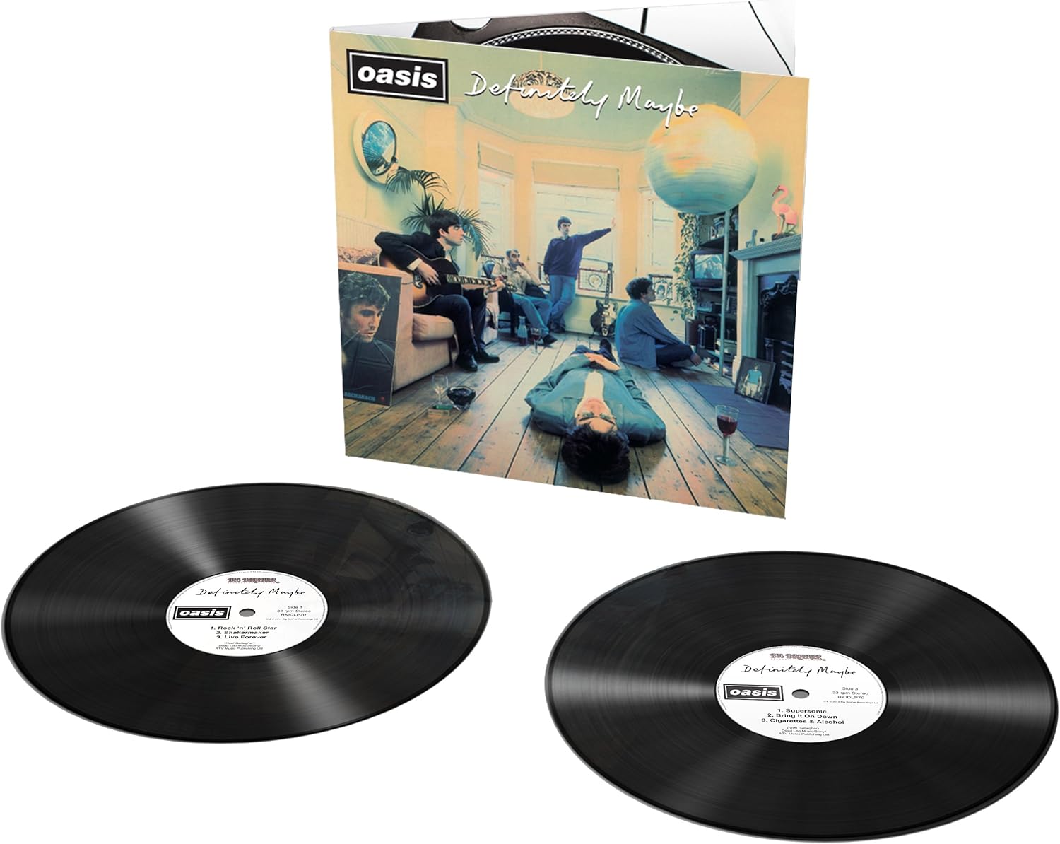 人気デザイナー 新品LP Definitely Maybe 国内アイボリー盤 OASIS fawe.org