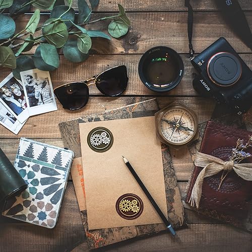 Miniatura 10 de CRASPIRE Sello de cera de huevo de Pascua sellos de cera de sellado de conejo cabeza de latón extraíble de 1181in con mango de madera para