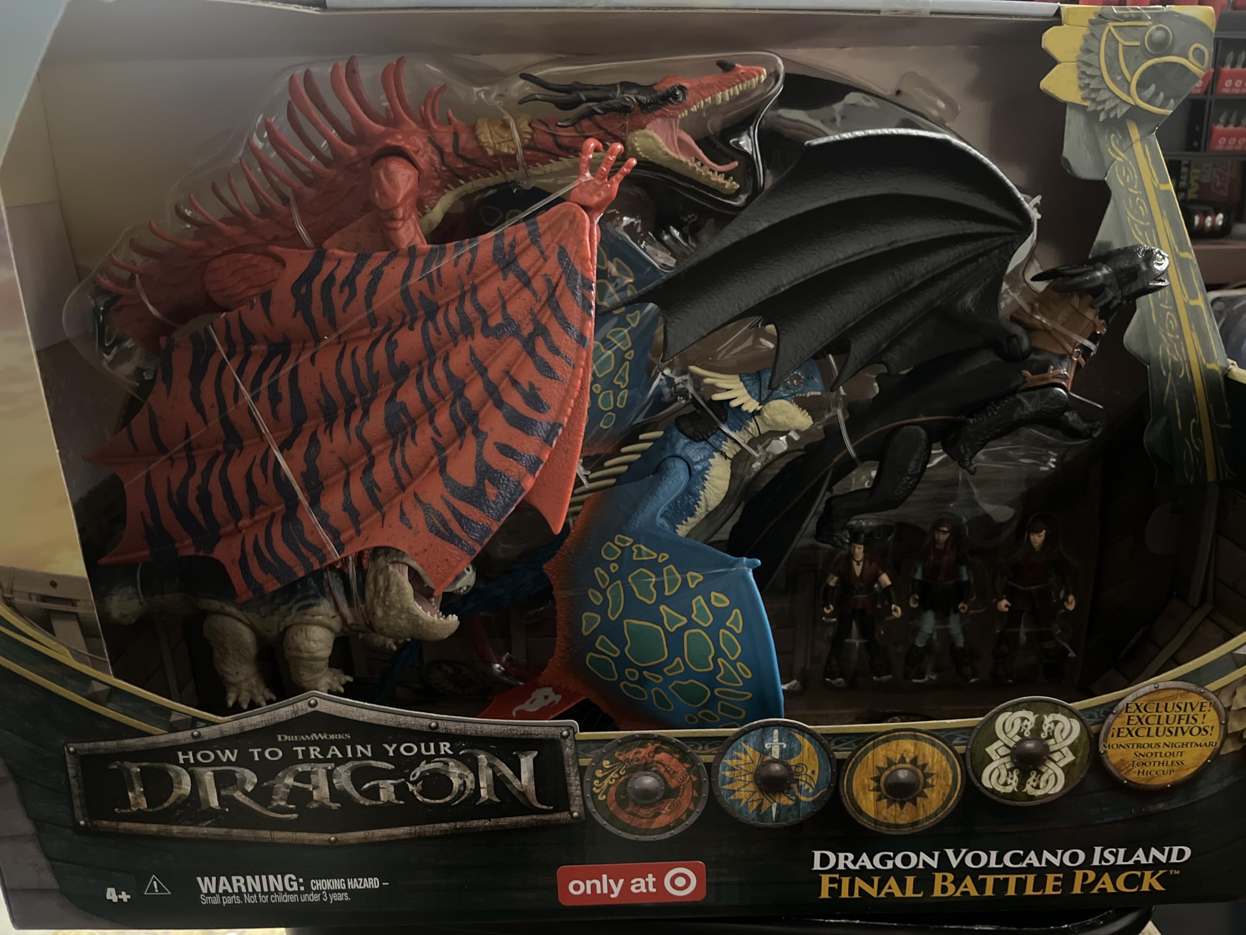 Buy How To Train Your Dragon Volcano Island Final Battle 7-Figure