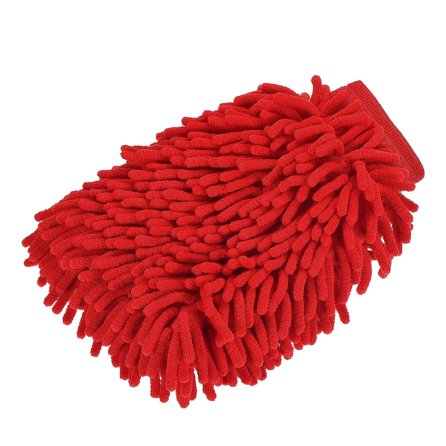 Double Sided Large Size Microfiber Hand Gloves Duster Super Absorbent Wash Mitt for Home, Office, Kitchen, Windows, Vehicle/Car, Bike Cleaning & Washing Purpose, Multicolor, 1 Piece (B0C9TRKF64) Amazon Price History, Amazon Price Tracker