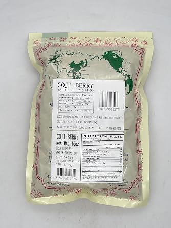 Greenlike Nature Dried Red Goji Berry / Wolfberry 16oz