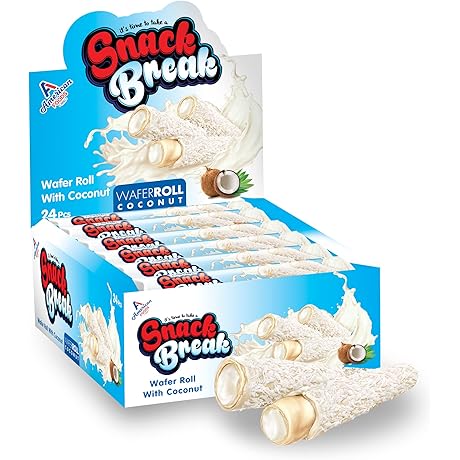 Bremner Wafer Rolls: The Perfect Treat for Coconut Lovers