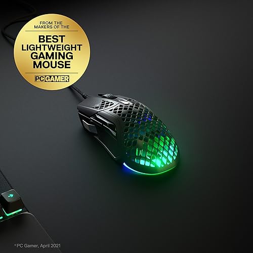 Miniatura 6 de SteelSeries Apex Pro Teclado mecánico para juegos  Interruptores de accionamiento ajustables y Aerox 5  Mouse ligero para juegos  18000 CPI  Sensor