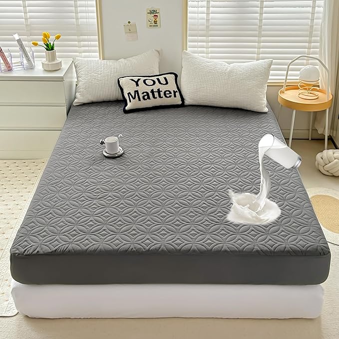 Waterproof Mattress Protector California King Size, Bed