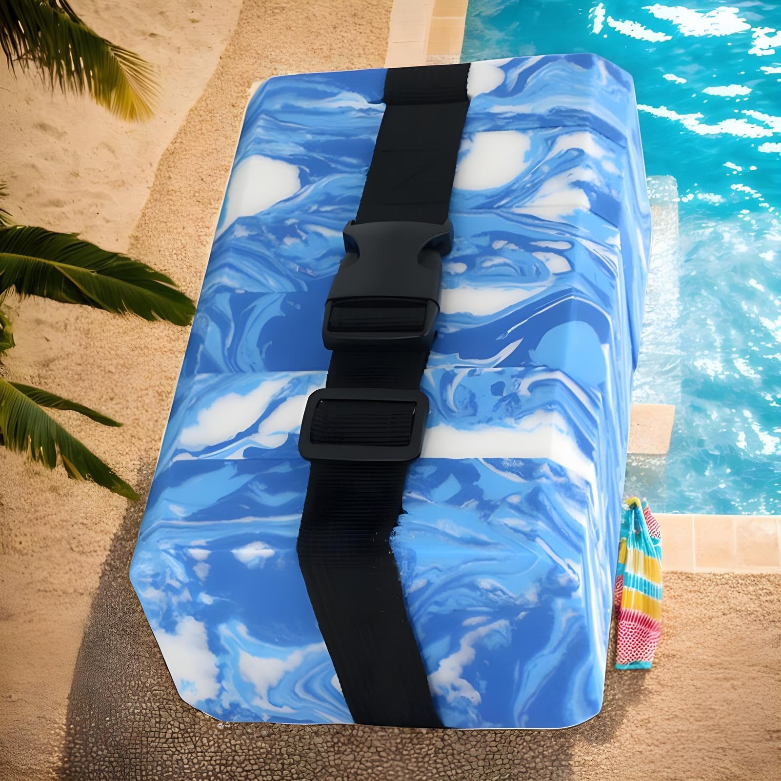 Water Aerobics pas do treningu pływania, z systemem wspomagania wyporności, ergonomiczny design do gimnastyki wodnej – dla kobiet, dzieci, młodzieży i sportowców