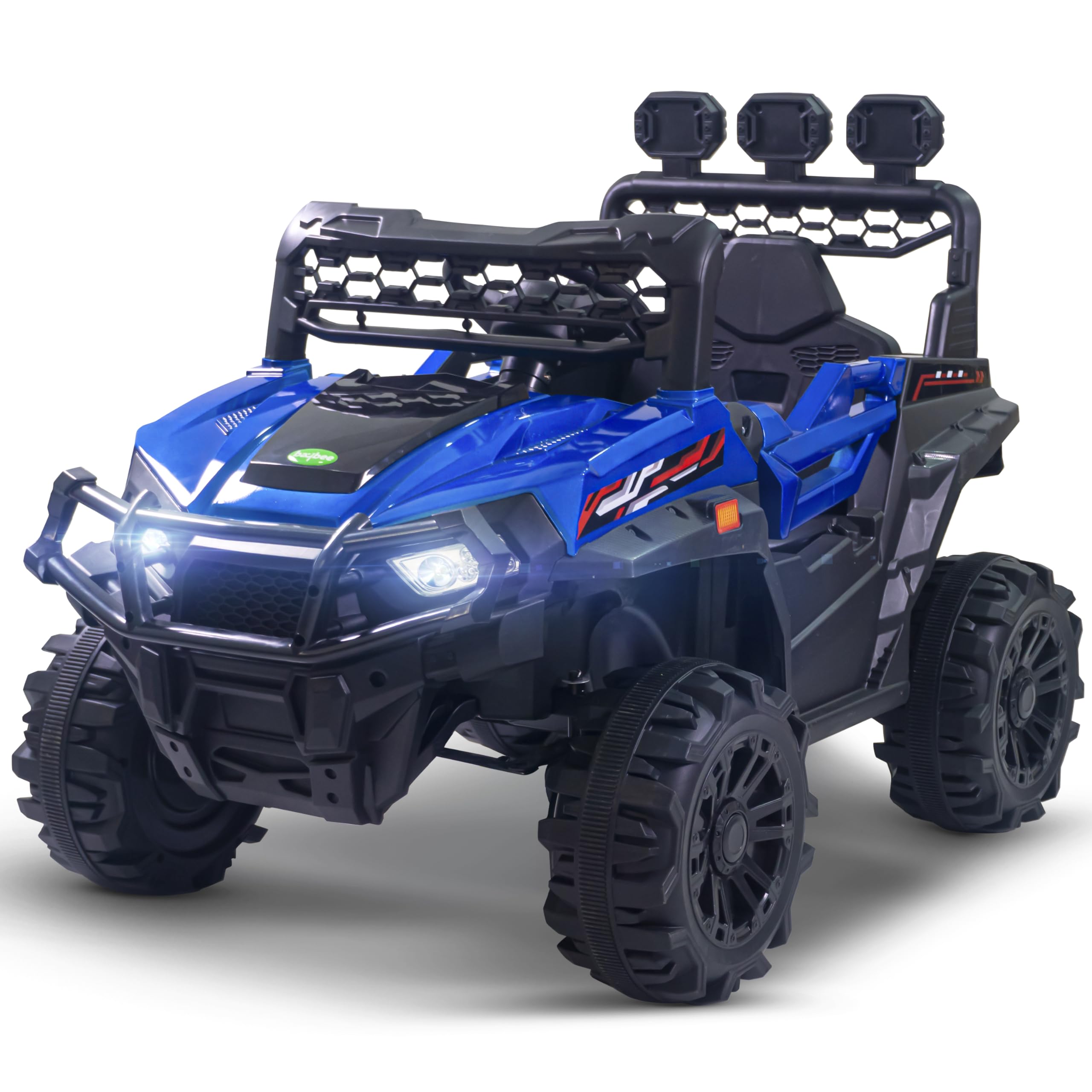 Baybee Broot Rechargeable Battery Operated Jeep for Kids, Ride on Toy Baby Car with Light & Music, Kids Baby Big Battery Car, Electric Jeep Car for Kids to Drive 3 to 8 Years Boy Girl (Painted Blue) (B0D11NX5QK) Amazon Price History, Amazon Price Tracker