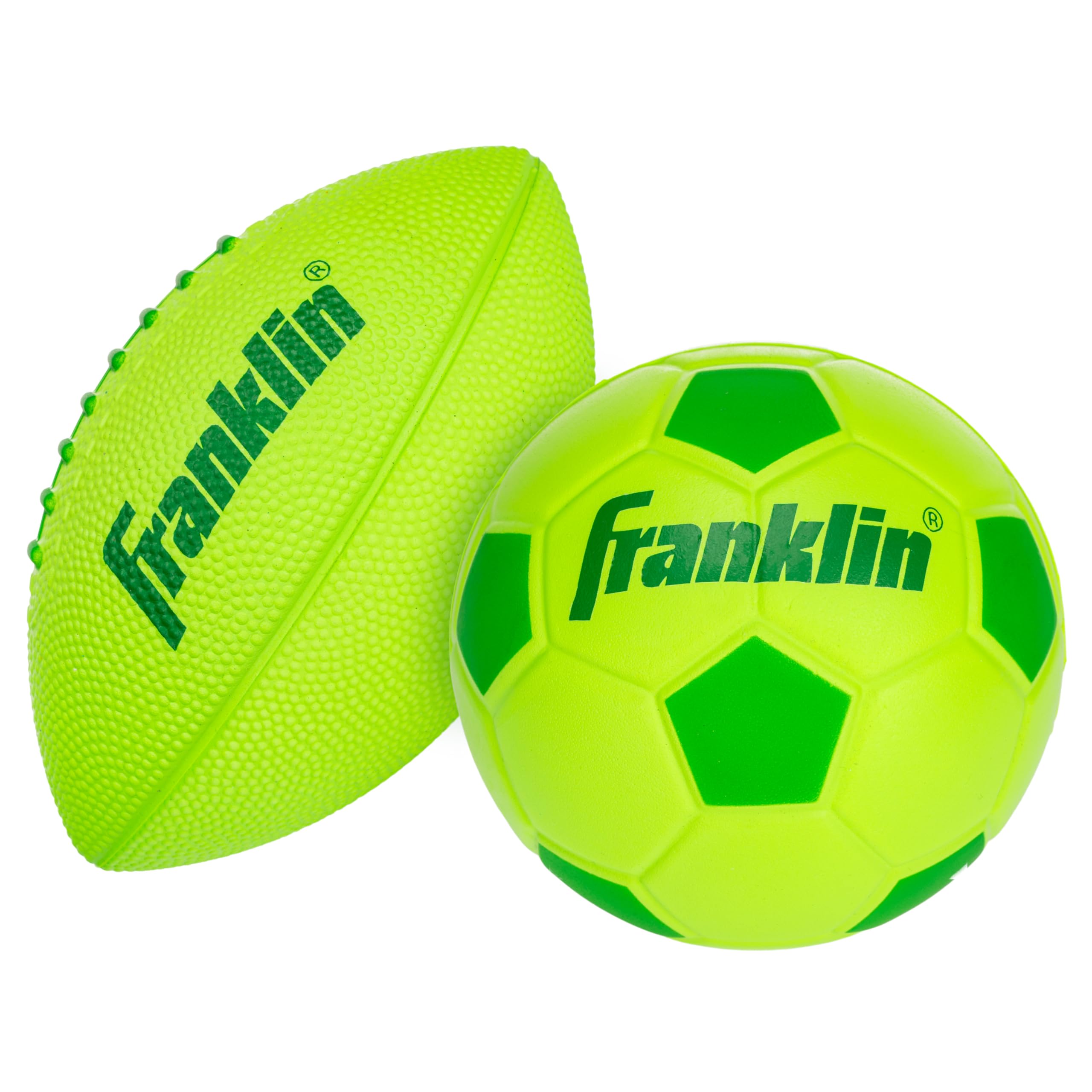 Franklin 60163 Mini Pro Brite - Pallone da calcio in schiuma