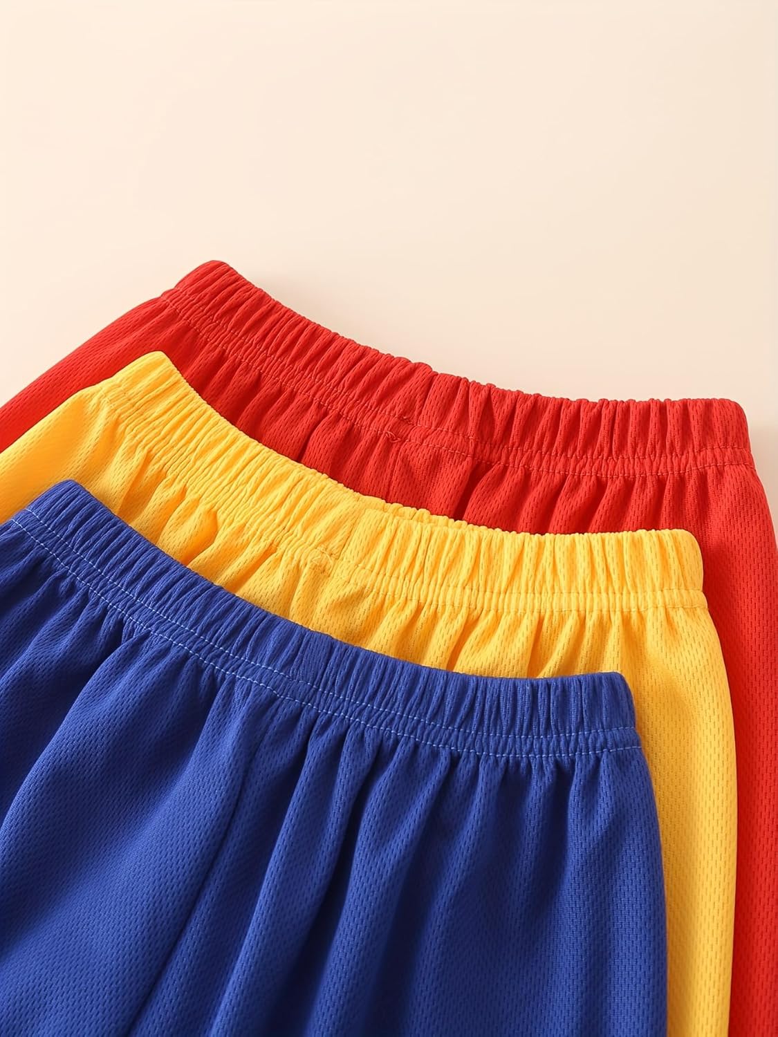 Boys' Active Shorts Set 6 Pieces T-Shirt and Quick Drying Shorts Summer Activewear Sets 4-12Y - Image 4