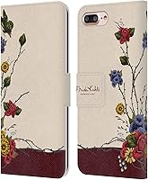 Vista 38 de Head Case Designs Frida Kahlo Blooms - Funda de piel con licencia oficial de Frida Kahlo Blooms para Apple iPhone 7 Plus/iPhone 8 Plus